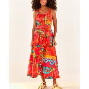 FARM Rio Ipanema Midi Dress
